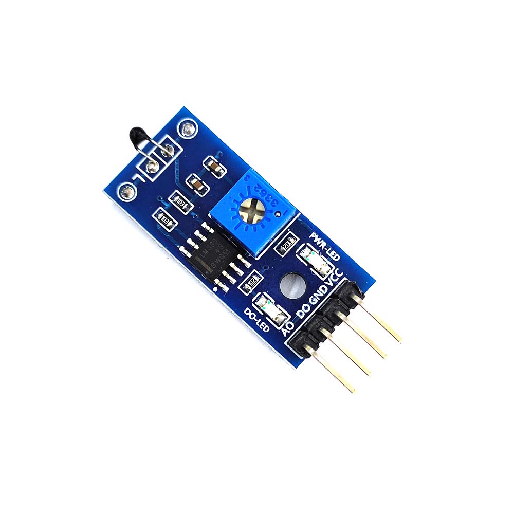 LM393 NTC Thermistor Thermal Sensor Module 4 Pin (Temperature up to 80 degree Celsius)