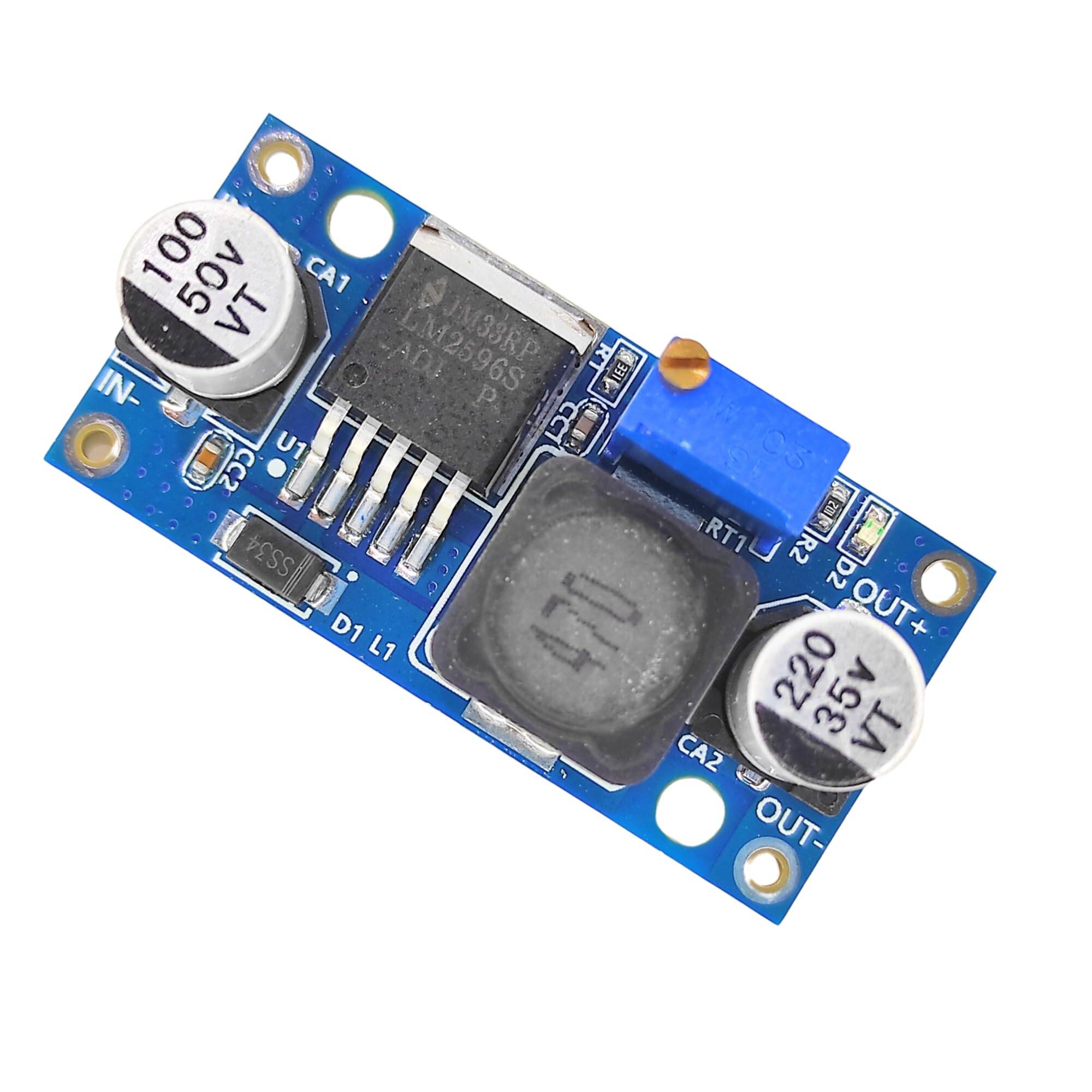 DC-DC Step Down Adjustable Power Supply Module 3A Max Buck Converter ( LM2596)
