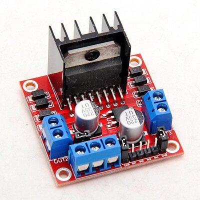 L298N H-Bridge Dual Motor Driver, Stepper Motor Driver